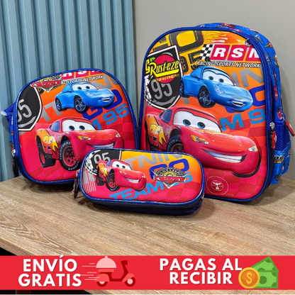 KIT MORRAL ESCOLAR 3D  DE ALTO RELIEVE